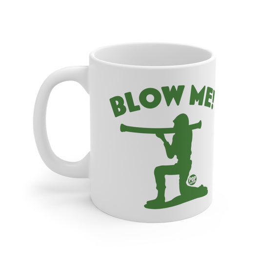 Blow Me Army Soldier Mug
