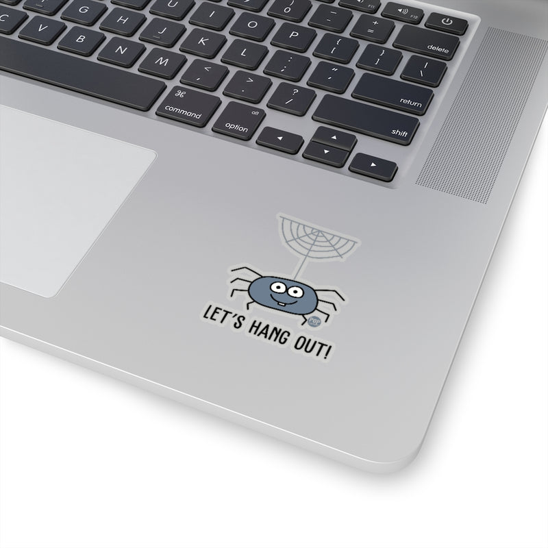 Load image into Gallery viewer, Let&#39;s Hang Out Spider Sticker
