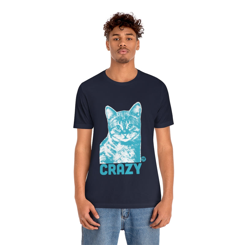 Load image into Gallery viewer, Crazy Cat Unisex Tee
