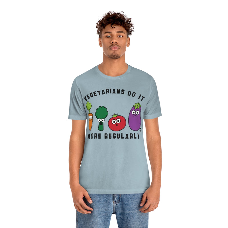 Load image into Gallery viewer, Vegetarians Do More Regular Unisex Tee
