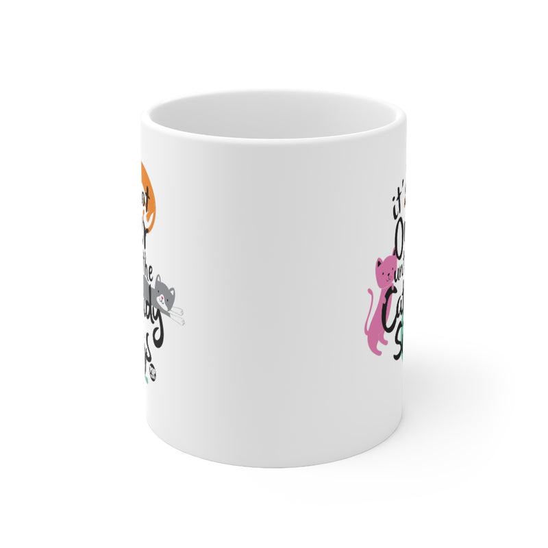 Load image into Gallery viewer, Not Over Til Cat Lady Sings Mug
