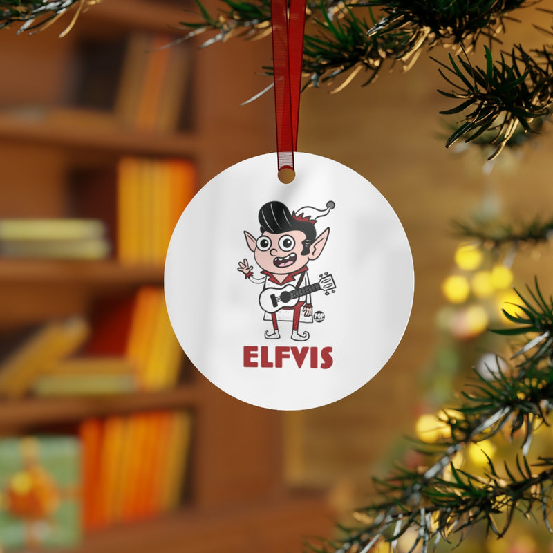 Load image into Gallery viewer, Elfvis Ornament
