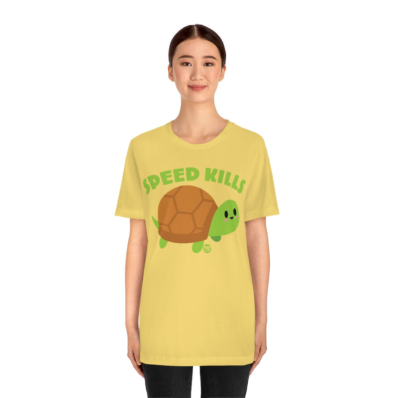 Load image into Gallery viewer, Speed Kills Turtle Unisex Tee
