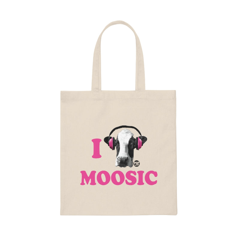 Load image into Gallery viewer, I Love Moosic Cow Tote
