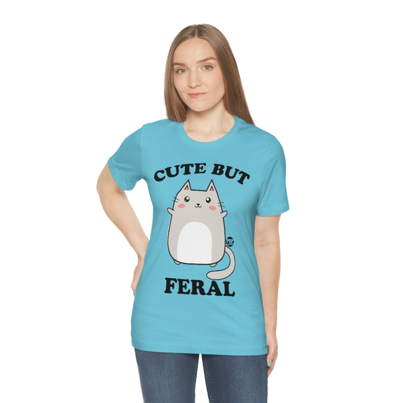 Load image into Gallery viewer, Cute But Feral Unisex Tee
