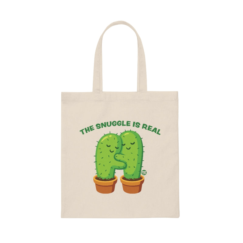 Load image into Gallery viewer, Snuggle Is Real Cactus Tote
