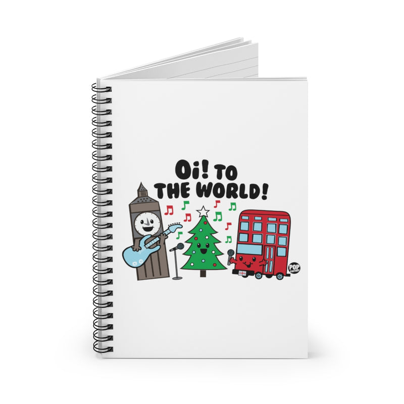 Load image into Gallery viewer, Uk - Oi To The World Xmas Notebook
