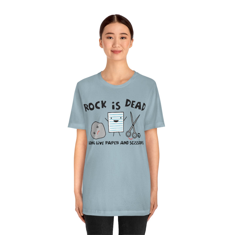 Load image into Gallery viewer, Rock Is Dead Unisex Tee
