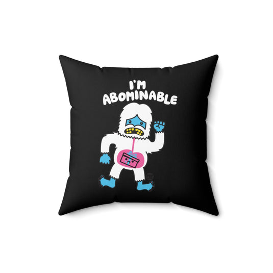 I'm Abominable Snowman Pillow