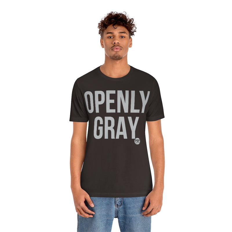 Load image into Gallery viewer, Openly Gray Unisex Tee
