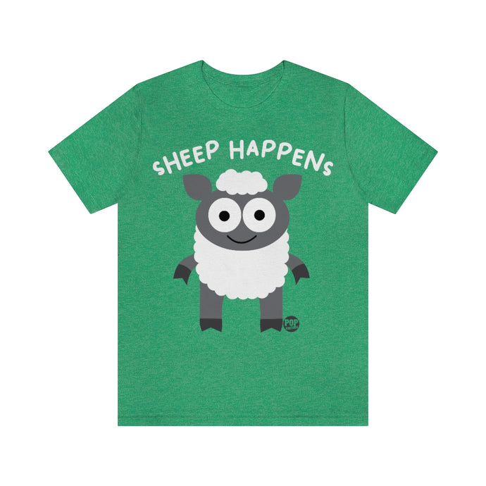 Sheep Happens Sheep Unisex Tee