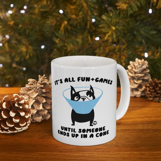 Fun And Games Dog Cone Mug