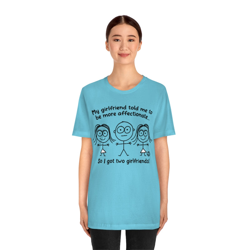 Load image into Gallery viewer, Two Girlfriends Boy Unisex Tee
