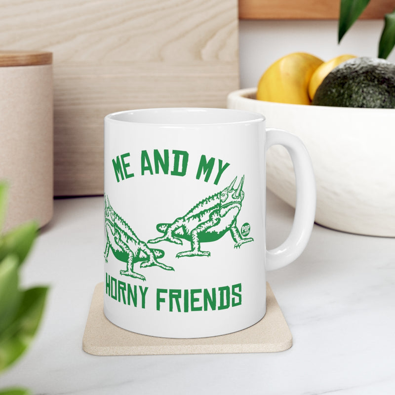 Load image into Gallery viewer, Horny Friends Horned Toad Mug
