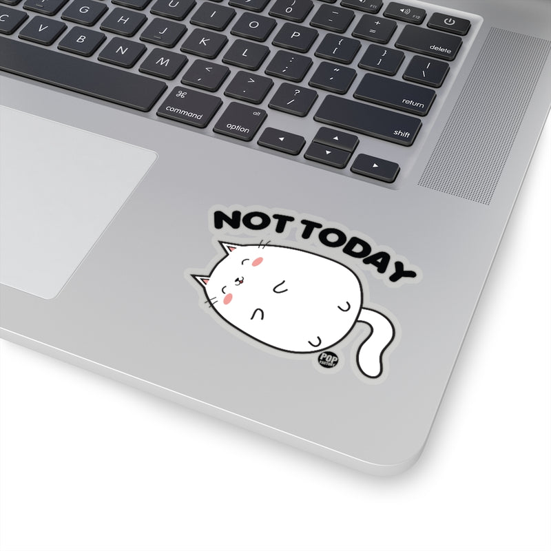 Load image into Gallery viewer, Not Today Cat Sticker
