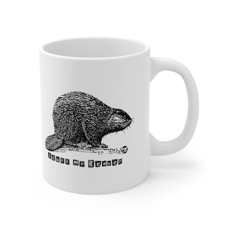 Load image into Gallery viewer, Stuff My Beaver Coffee Mug
