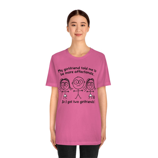 Two Girlfriends Boy Unisex Tee