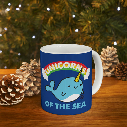 Unicorns Of The Sea Coffee Mug