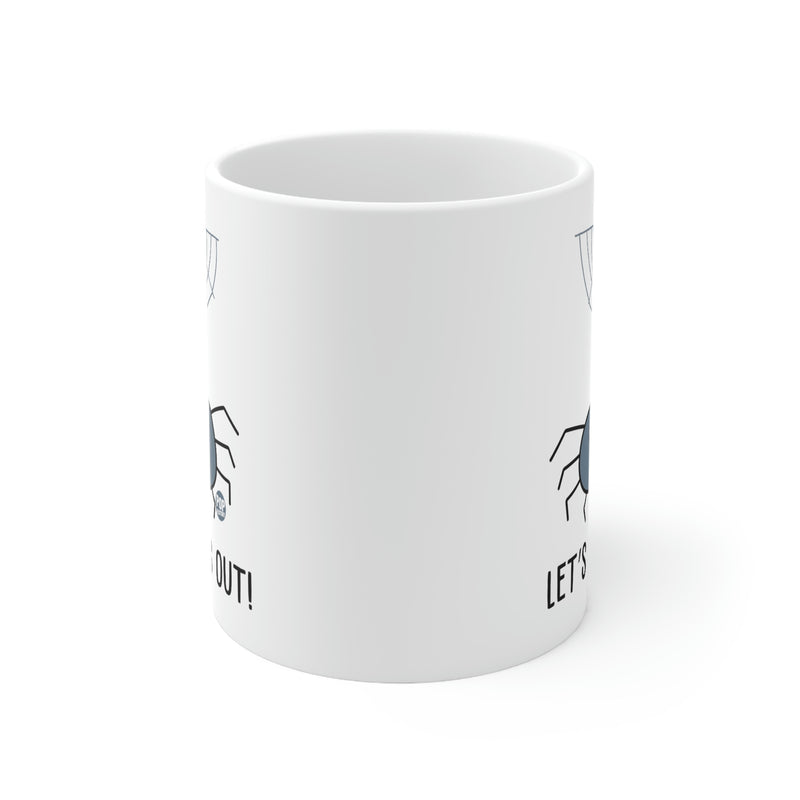 Load image into Gallery viewer, Let&#39;s Hang Out! Spider Coffee Mug
