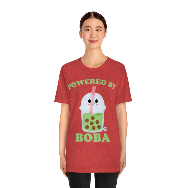 Load image into Gallery viewer, Powered By Boba Unisex Tee
