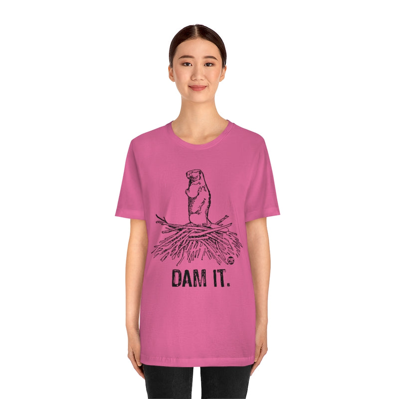 Load image into Gallery viewer, Dam It Beaver Unisex Tee
