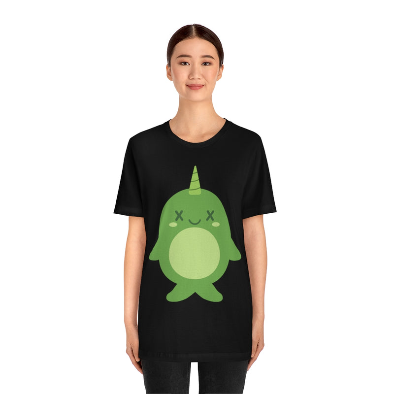 Load image into Gallery viewer, Deadimals Narwhal Unisex Tee
