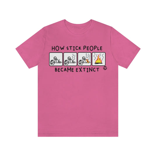 Stick People Extinct Unisex Tee