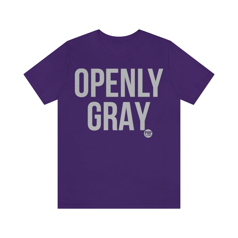 Load image into Gallery viewer, Openly Gray Unisex Tee
