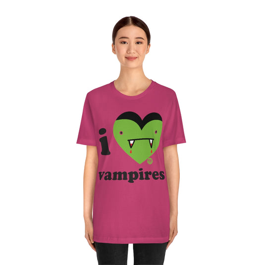 I Love Vampires Unisex Tee