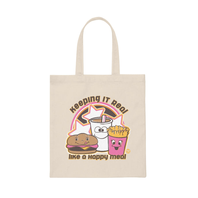 Keep It Real Happy Meal Tote