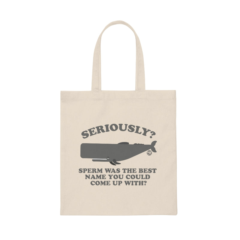 Load image into Gallery viewer, Sperm Whale Name Tote
