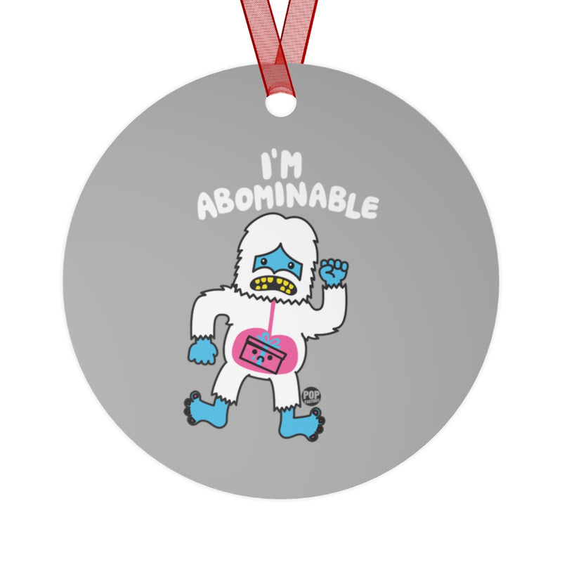 Load image into Gallery viewer, I&#39;m Abominable Snowman Ornament
