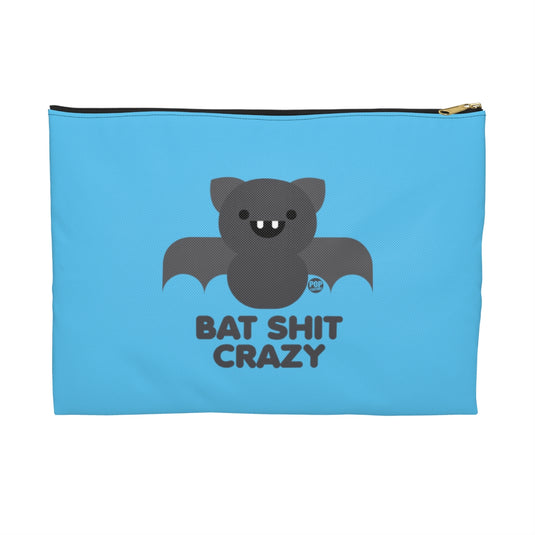 Bat Shit Crazy Zip Pouch