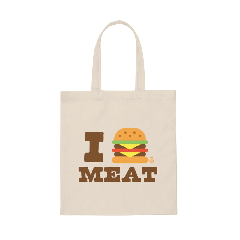 Load image into Gallery viewer, I Love Meat Burger Tote
